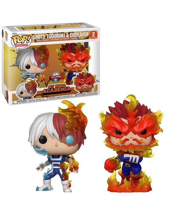 Endeavor & Todoroki My Hero Academia Pop Exclu