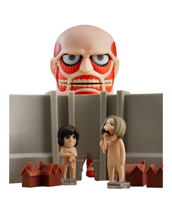 Titan collossal Attaque des Titans Renewal Set 10cm