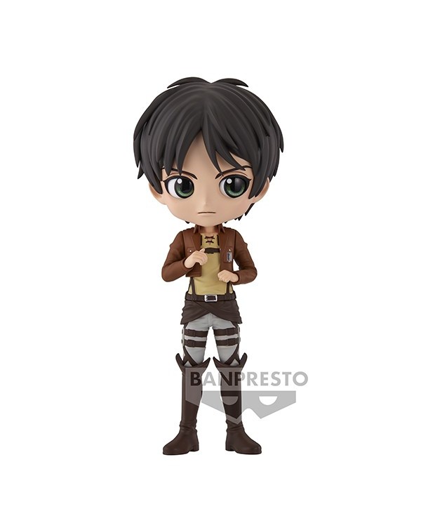 Eren Yeager Attaque des Titans Q Posket Vol.2 Ver B 14cm W101
