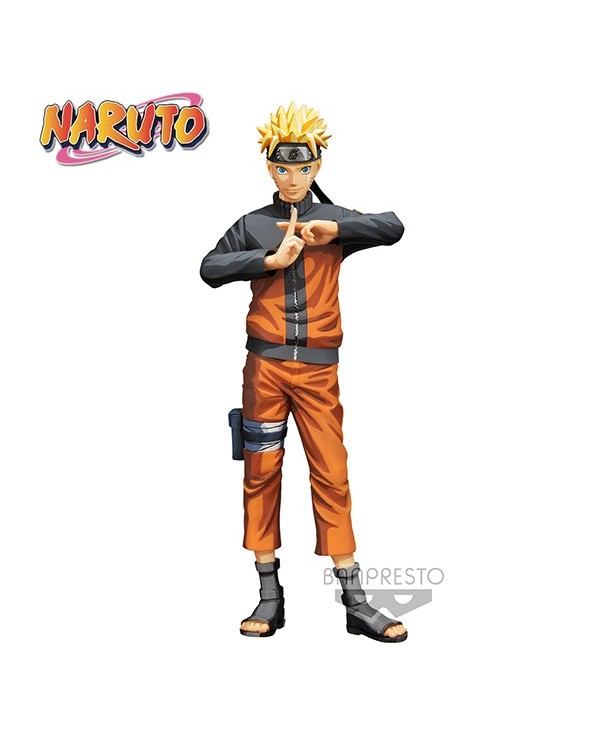 Uzumaki Naruto Shippuden Grandista Nero 27cm W91