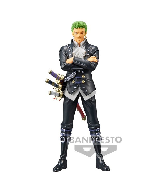Zoro One Piece Dxf Grandline Men Vol 3 17cm W94