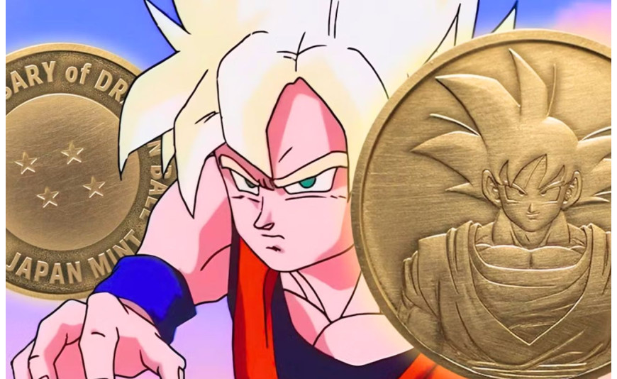 Seulement 25 000 exemplaires dans le monde  ces pièces collector Dragon Ball frappées par l’État japonais font déjà tourner la tête des collectionneur